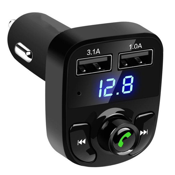 X8 - Multifunctional Car Mp3 Player | Car Wireless FM Transmitter | Car Mp3 Modulator - 3.1A